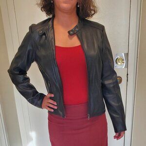 NEW Stylish C&A Leather Jacket